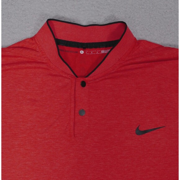 Nike Other - Nike Tiger Woods Collection Max Blade Collar Polo Shirt Red Men's L 726187-672